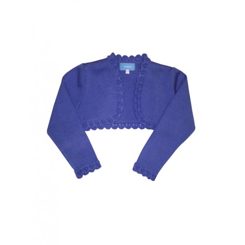 Blue Bolero Knitted Cardigan