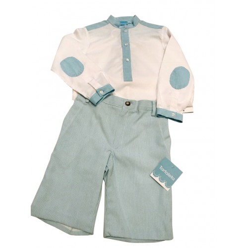 Shirt & Shorts Set - Aqua
