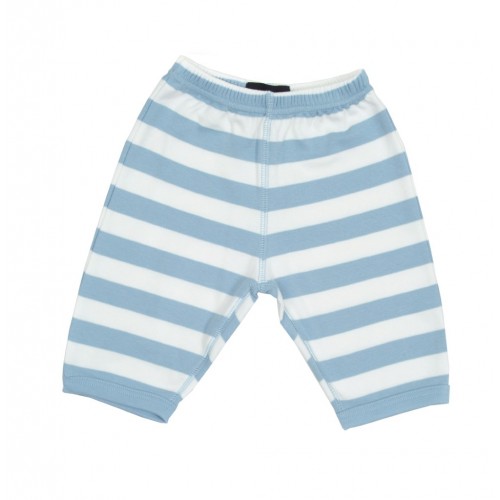 Sky Blue & White Striped Trouser