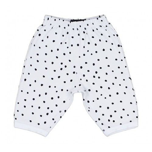 White and Black Spotted Trouser