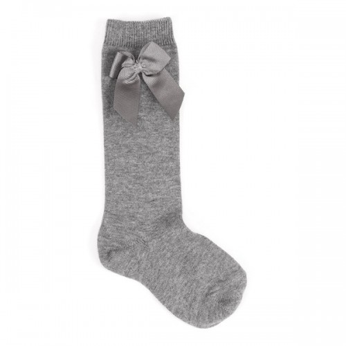 Long Bow Socks Grey