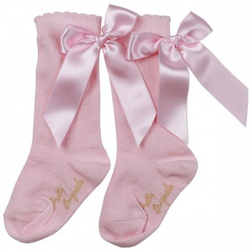 Long Bow Socks Pink