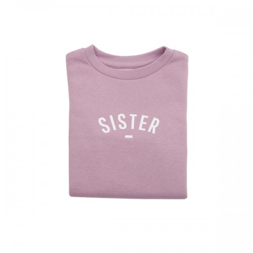 Dusty Violet 'Sister' Sweatshirt
